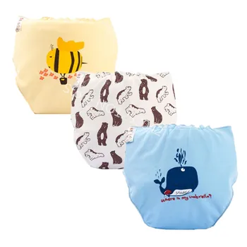 

Baby Cloth Diapers Reusable Nappies Washable Cloth Diaper Pocket Nappy Baby Training Pants Waterproof Changing Drop-Shipping