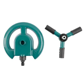 

1PCS Garden Irrigation Sprinkler Rotating Three-pronged Automatic Irrigation Lawn Circular Sprinkler Rotating Irrigation System