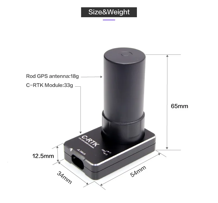 CUAV Flight Controller GPS CRTK Differential Positioning Navigation