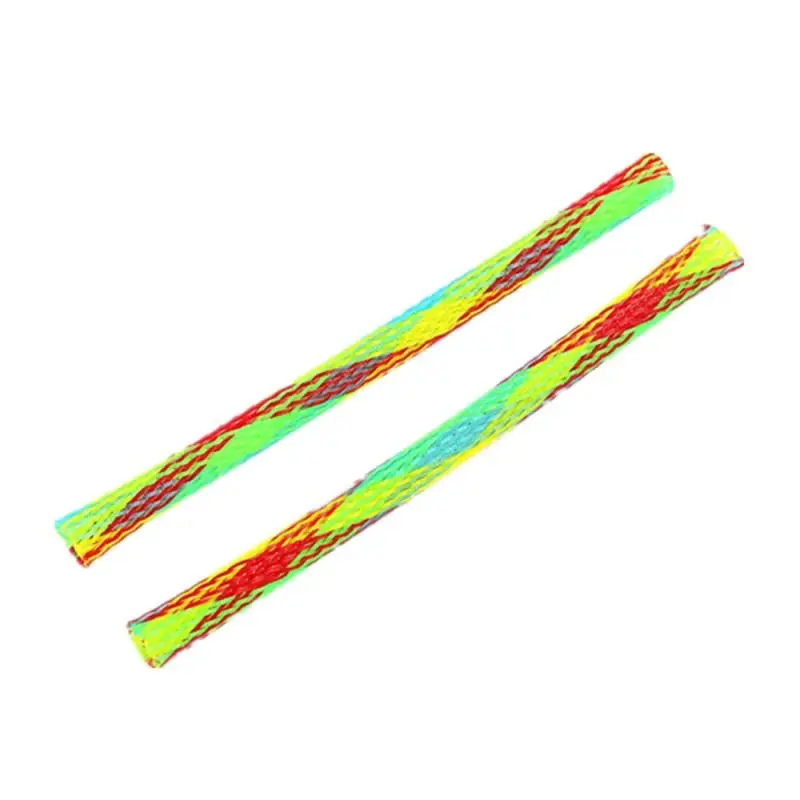 Random Color Nylon Cat Toys Funny Cat Stick Telescopic Rod Pet Toys 13CM DIY Fidget Toy Multiple Ways To Play