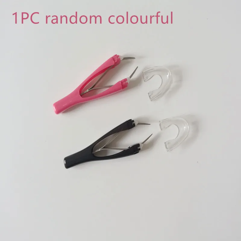Automatically Non-slip Tweezers Cosmetic Hair Removal Tools With Jaw Cover Automatic Eyebrow Tweezer Retractable Tweezer