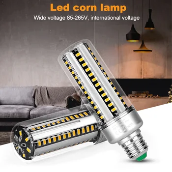 

2pcs E26 Corn Light Barn Durable Home Warehouses Garage Bright Backyard Aluminum Indoor Outdoor LED Bulb Office 22W