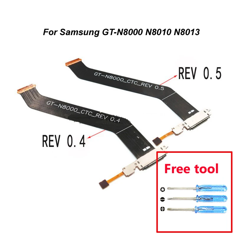 Оригинальный кабель для Samsung N8010 N8013 док станция зарядки USB разъем порта запасные
