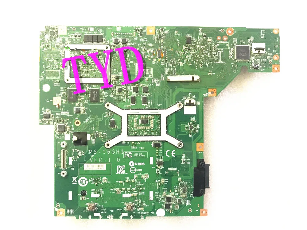 Бесплатная доставка материнской платы для ноутбука MSI GE60 GP60 i5-4200 SR15G N15S-GT-B-A2 840M MS-16GH