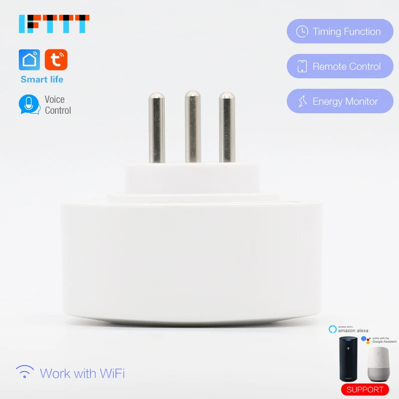 10 шт. 16A Израиль Wi Fi Smart IL Plug power Monitor умная розетка Голосовое управление работа с Alexa