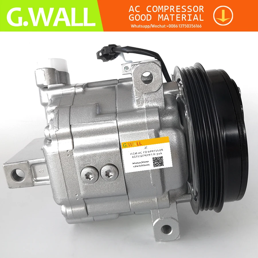DKV14G A/C AC компрессор охлаждения системы кондиционирования насос 4pk для Subaru Legacy d125 L40 2,0 2,5 73110SA000 73111SA000 73111SA001