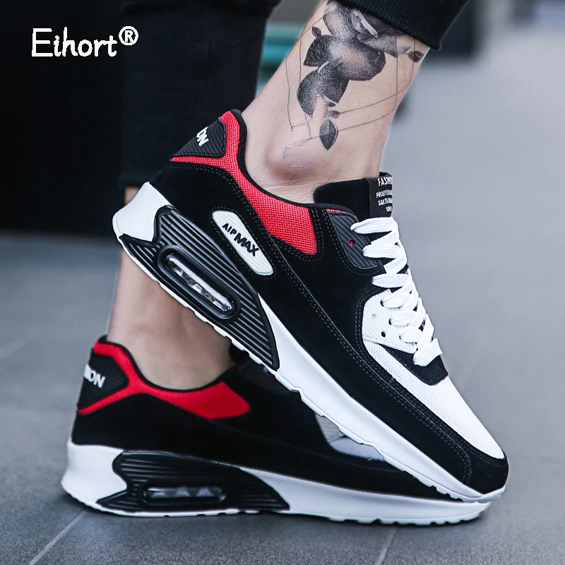 

Eihort 2020 Men's Running Shoes Comfortable Breathable Mesh Mesh Sneakers Outdoor Non-slip Wear-resistant Sports Shoes Size 47