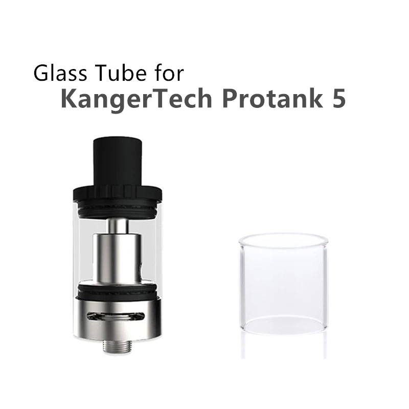 Оригинальная сменная стеклянная трубка для вейпа Pyrex KangerTech Protank 5 атомайзер 3