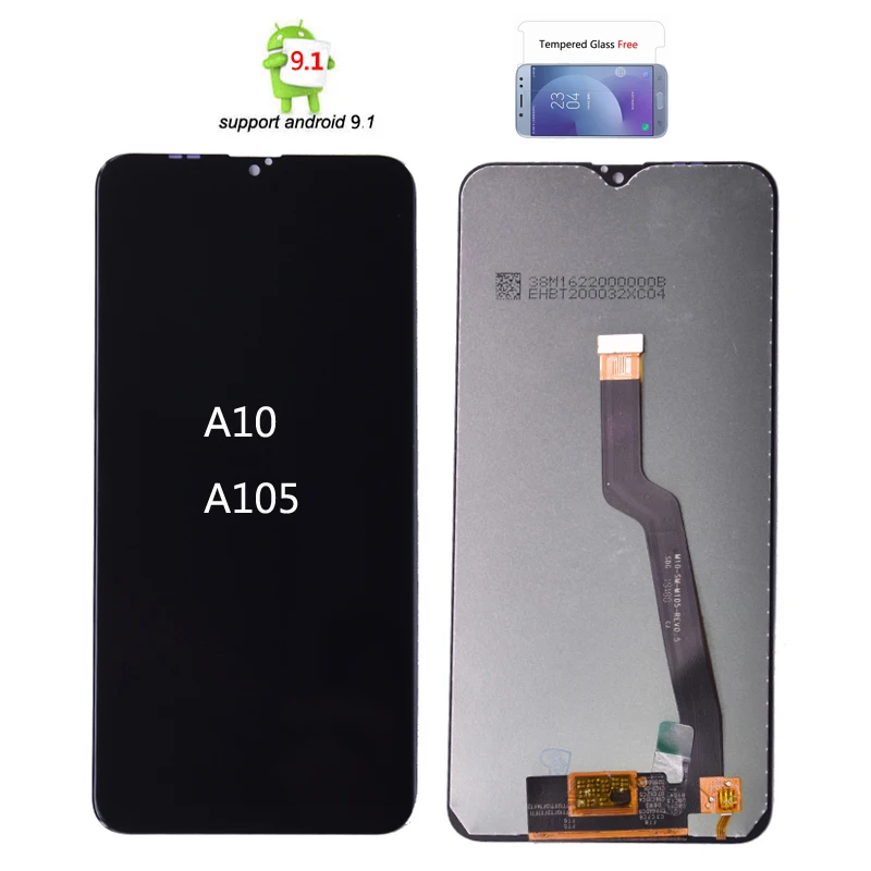 Продажа Оригинальный Для Samsung galaxy A10 ЖК дигитайзер A105 DS A105F A105FD A105A дисплей сенсорный экран дигитайзер сборка