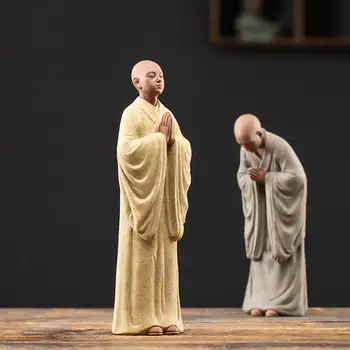 

Buddha Statue Incense Burner Accessories The Monk Worship Buda Buddhist Culture Incense Burner Holder Ganesha Monk Decoration