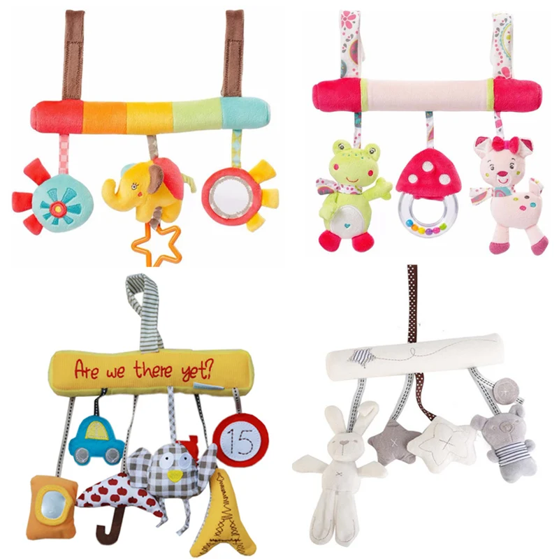 Mignon Bebe Jouets Bebe Mobile Poussette Jouets En Peluche Jouant Poupee Infantile Animal Berceau Voiture Lit Hochets Jouets Bebe Siege Accessoires Aliexpress