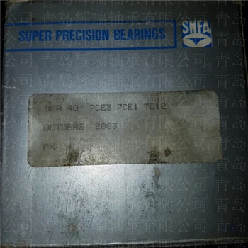 

(3 sets) Italian SNFA precision angular contact ball bearing SEA40-7CE3-7CE1-TD12 = 71808CD/P4ATBT