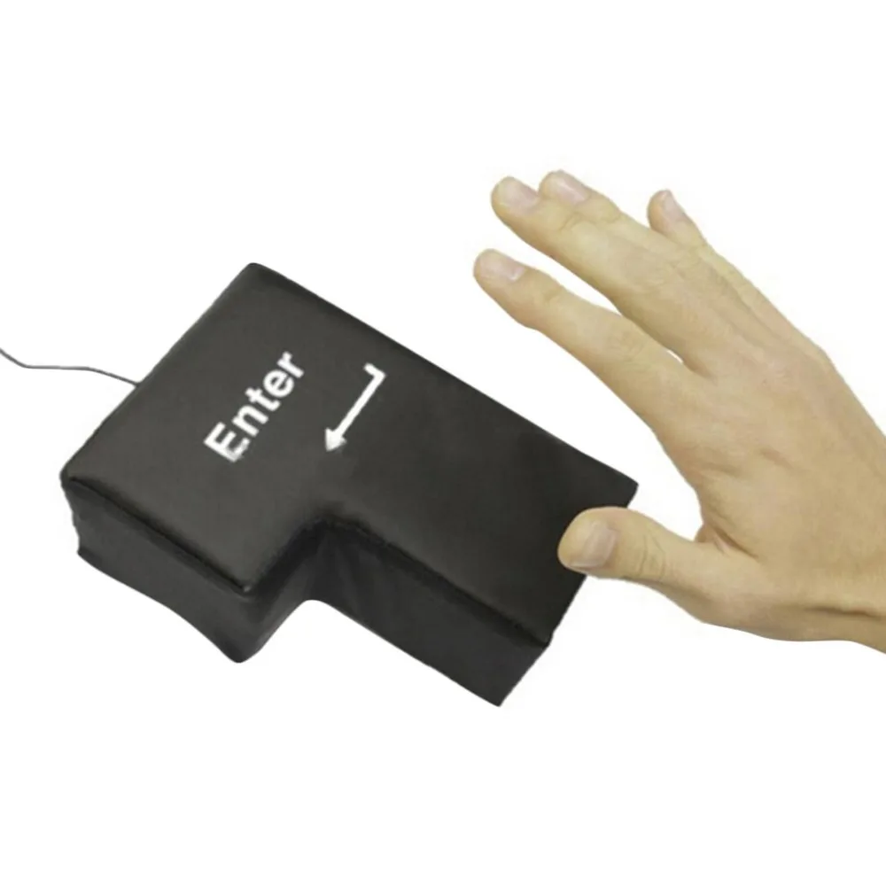 Суперразмерная USB подушка с клавишей настольная Подушка для сна инструмент для снятия стресса для домашнего офиса компьютера ноутбука губка коврик новинка подарок