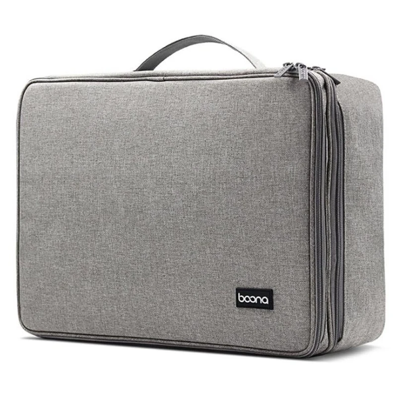 Baona Oxford Waterproof Document Bag Letter Size Holder Zipper Closure Portable Filing Pouch File Pocket Organizer | Дом и сад