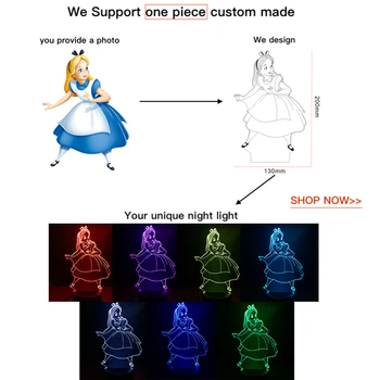 

custom 3d lamp LED