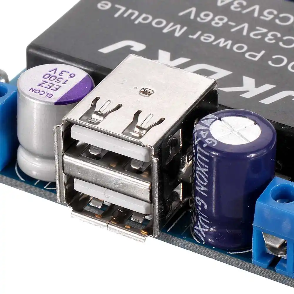 5V 3A USB DC36-86V изоляция батареи электромобиля понижающий анти-помехи Регулируемый Модуль питания