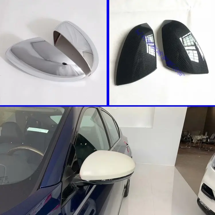 

For Nissan Sylphy B18 Sentra 2019 2020 Car Accessories Door Side Mirror Cover Trim Rear View Cap Overlay Molding Garnish