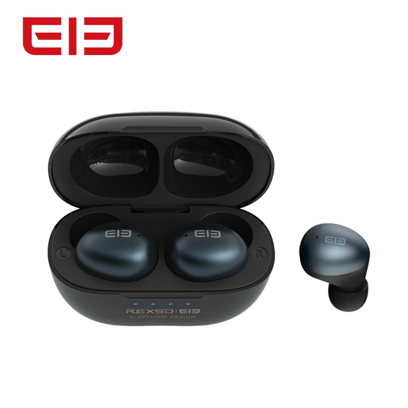 Elephone Elepods S TWS Bluetooth 5.0 Wireless Earphone Noise Cancelling Mic Low Latency Gaming Earbus Dual microphone call IPX5
