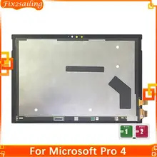 LCD Assembly LCD Display Touch Screen Digitizer Panel Digitizer For Microsoft Surface Pro 4 1724 12.3 Inch