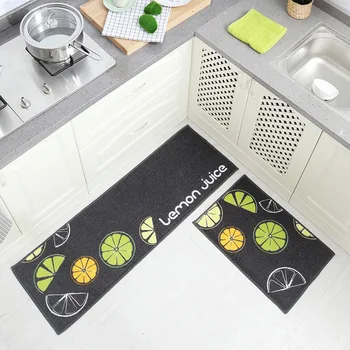 

Kitchen Floor Mat Door Mat Bathroom Pad Home Balcony Carpet Strip Non-slip Bathroom Water Absorption