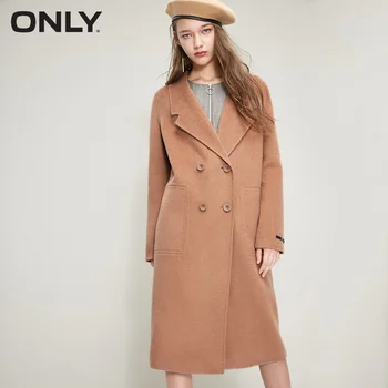 

ONLY 2018 Women's Winter Long Double-faced Woolen Coat | 11834S504