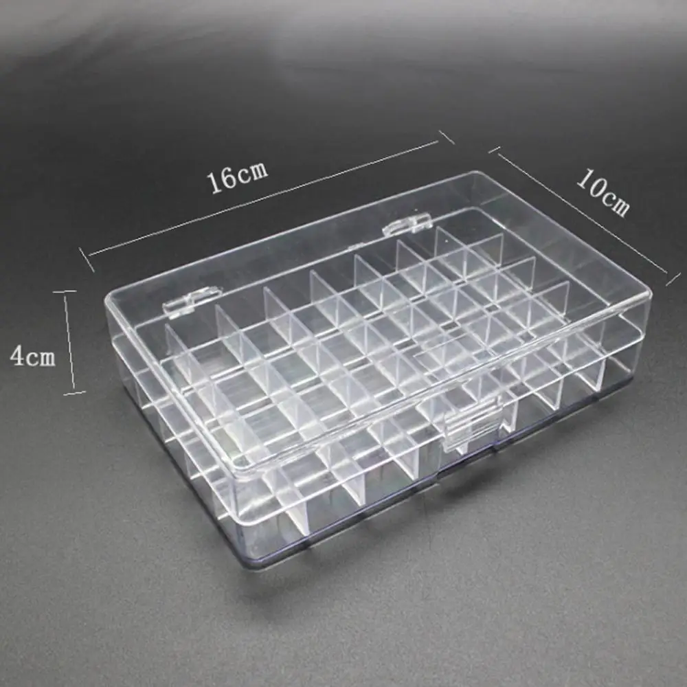 Storage Plastic Box suit for Finger Sponge Daubers paint storage containers