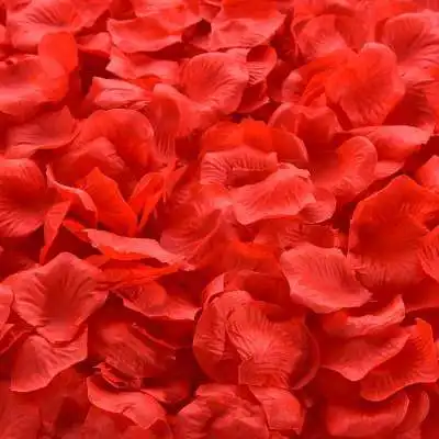 Vibrant Artificial Silk Rose Petals for Romantic Wedding and Event Decoration
