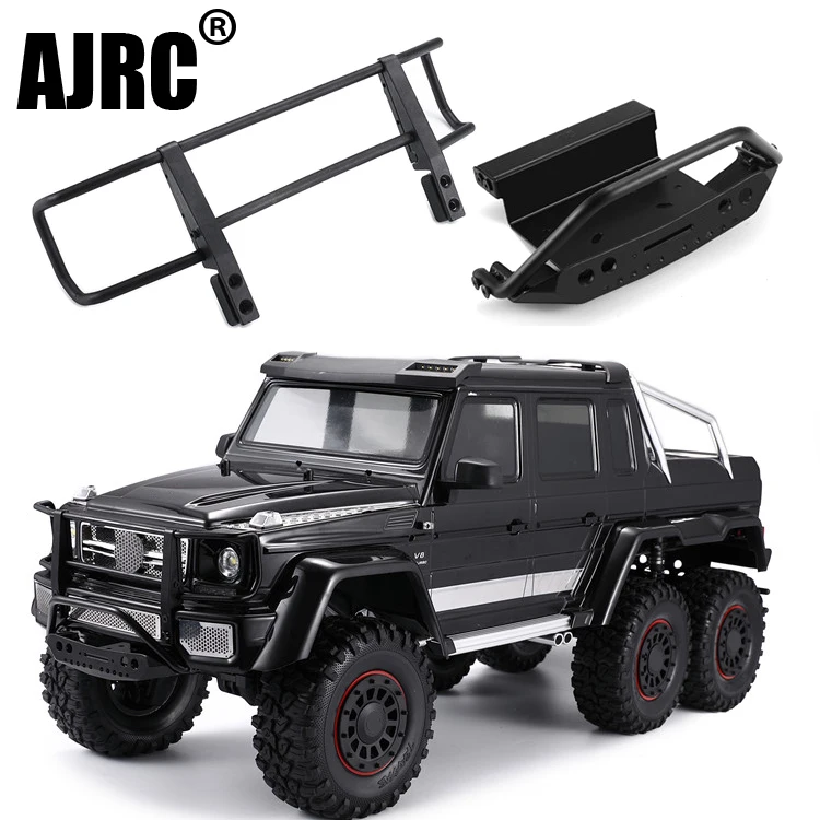 AJRC TRAXXAS TRX-4 G500 TRX-6 G63 металлический CNC алюминиевый сплав передний бампер stinger передний бампер моделирование аксессуары для скалолазания