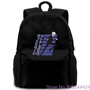

Ripple Junction One Piece Adult Unisex Sanji Purple Streak Light Weight Crew nage Pop women men backpack laptop travel