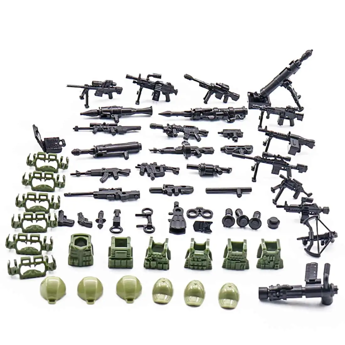 

Military Theme DIY Small Particle Building Block Weapon Kit - Heavy Weapons