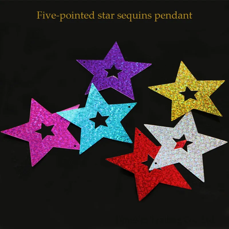 50 шт сердце пятиконечная звезда Подвеска со стразами дождь кулон для дня
