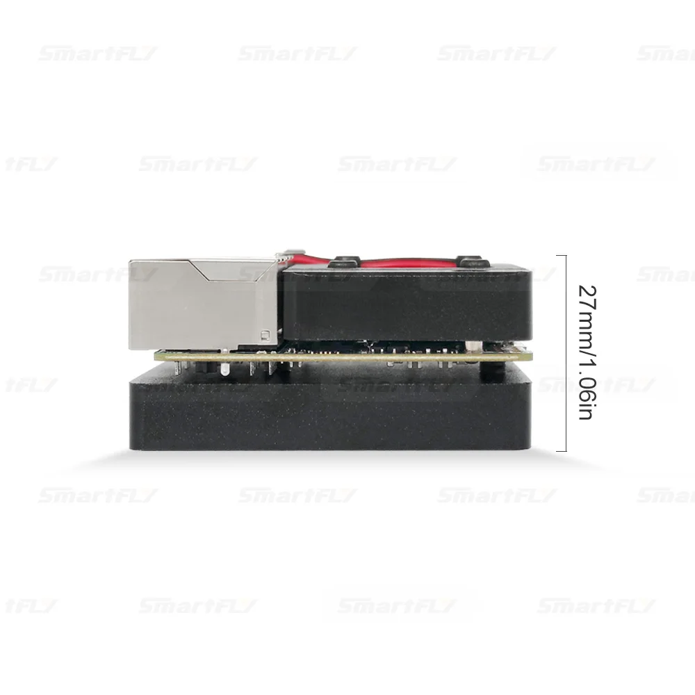 FriendlyElec Nanopi R2S Mini Portable Travel Router OpenWRT with Dual-Gbps Ethernet Ports 1GB DDR4 Based in RK3328 Soc for IOT