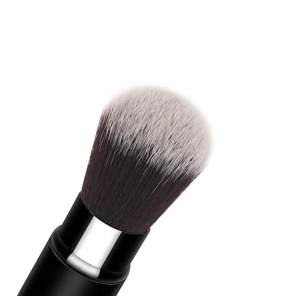 ZOREYA beauty tools Европа и США рынок белая черная ручная Кисть для макияжа из волокна стрейч кисточка для рассыпчатой пудры кисть