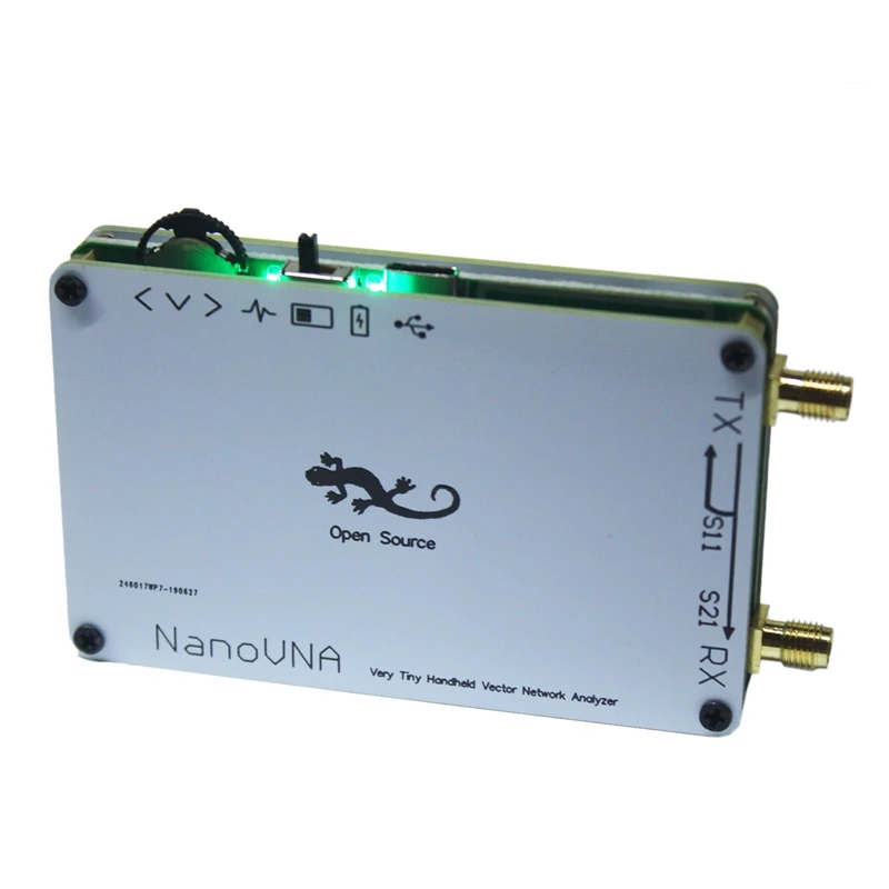 Векторный сетевой анализатор MF HF VHF UHF антенный анализатор lcd+ батарея
