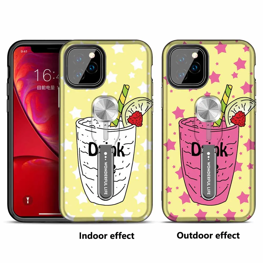 Цвет King кронштейн автомобильное магнитное крепление чехол для iPhone 11 Pro Max Xs Max Xr X 8 7 6s 6 Plus защитный чехол-накладка на заднюю панель