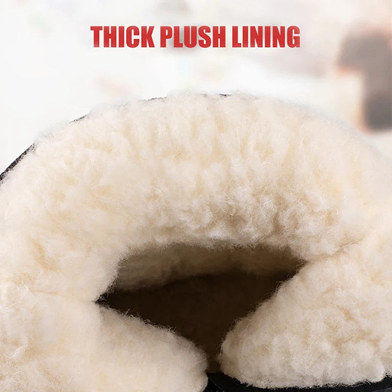 Winter Men's Boots New Winter Shoes Men Snow Boots Waterproof Non-slip Thick Fur Boot For -40 Degrees Platform