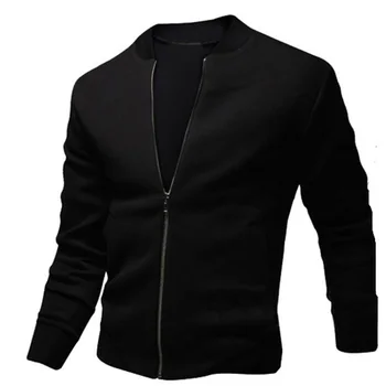 

Spring and autumn men's zipper jacket casual streetwear men's large size men's jackets and jackets