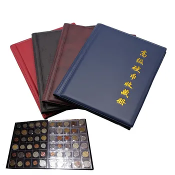 

Multi-Color 1PC Commemorative Coin Collection Book 10 Pages 250 Units Coin Album Collection Coin Holders