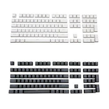 

108 Keys PBT Double Shot Backlit Keycaps for Corsair K70 K65 K95 Black Widow X Mechanical Keyboard Key Cap