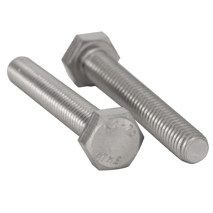 50-Piece Stainless Steel Plate Head Screws Post Connector V2A A2 Stainless Steel 8 x 80 