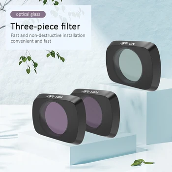 

CPL ND8 ND16 Circular Linear Polarizer Neutral Density Filters Practical Classic Texture Multi-functional Parts for Drone Camera
