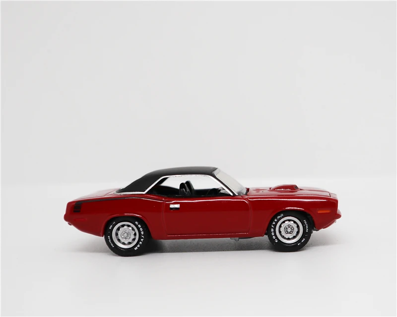 Greenlight 1: 64-HEMI Cuda красный литья под давлением модель автомобиля без коробки