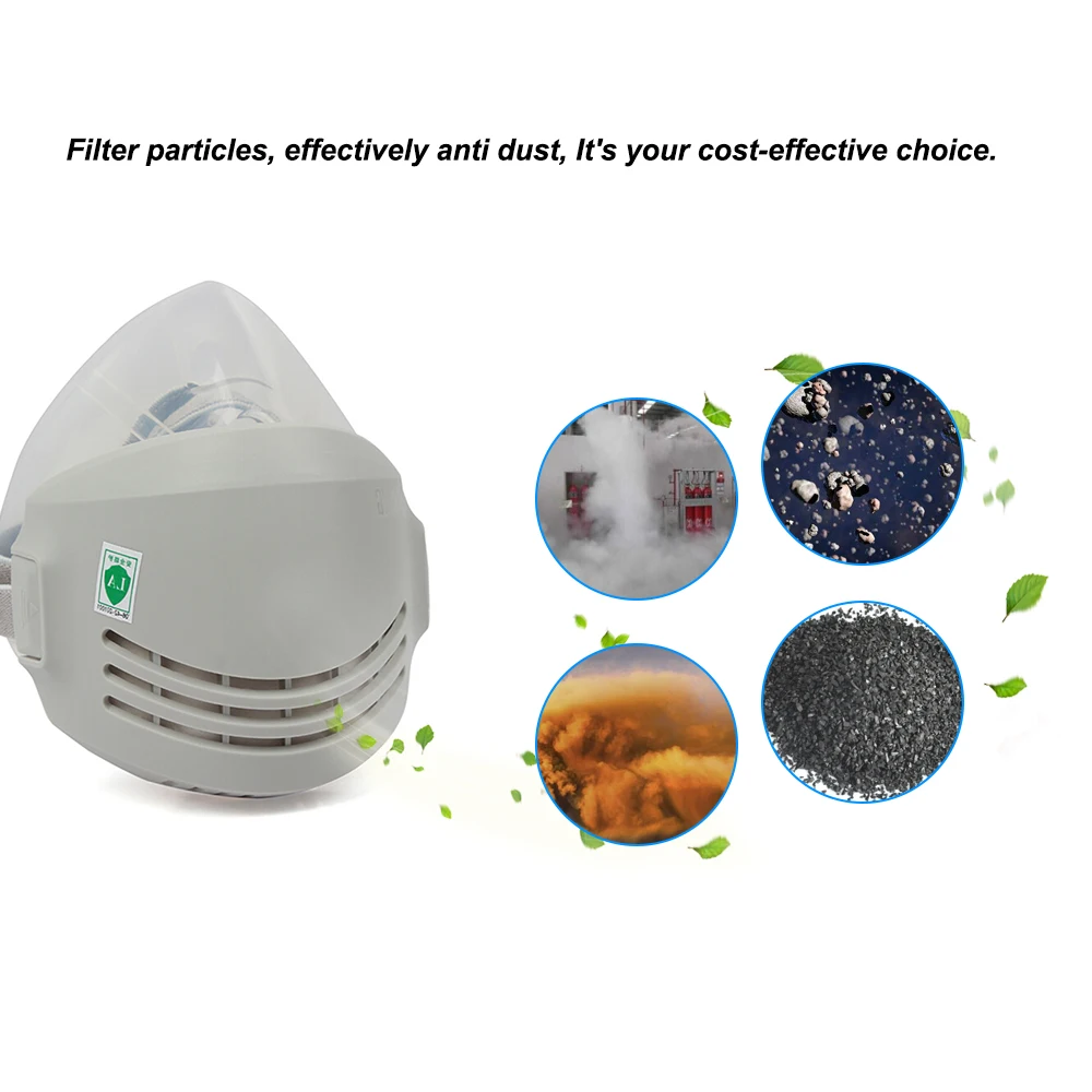 

STRONG ST-AG Anti Dust PM2.5 Mask Respirator Mask Prevent Particulates Industrial Protective Mask Silicone
