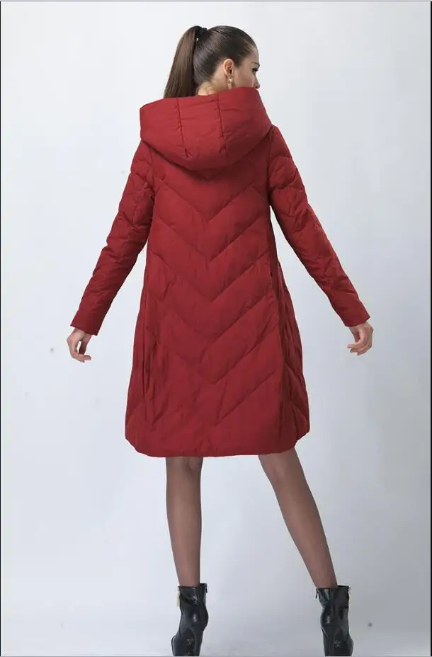 nouveau manteau de capuchon de mme manteau epais de style europeen et amercain de grands yards