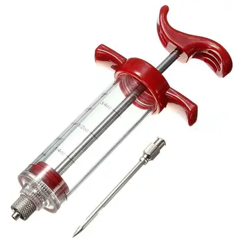 

Spice Syringe Marinade Injector Flavor Syringe Cooking Meat Poultry Turkey Tool