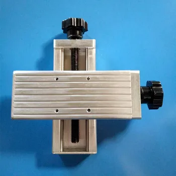 

Two-dimensional precision manual welding torch frame 100mm *100mm screw sliding platform Cross Trailer sliding platform