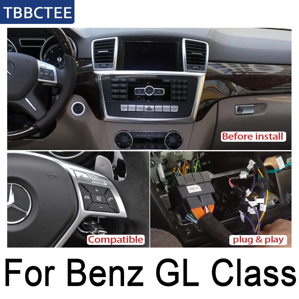Для Mercedes Benz GL 2011~ NTG автомобильный радиоприемник для Android GPS; Мультимедийный проигрыватель стерео HD экран навигация Navi медиа wifi система