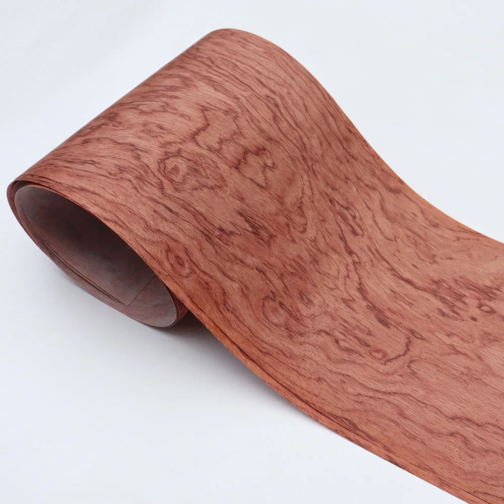 2x натуральная Африка палисандр шпон Pomele Burl Swirl зерна для мебели