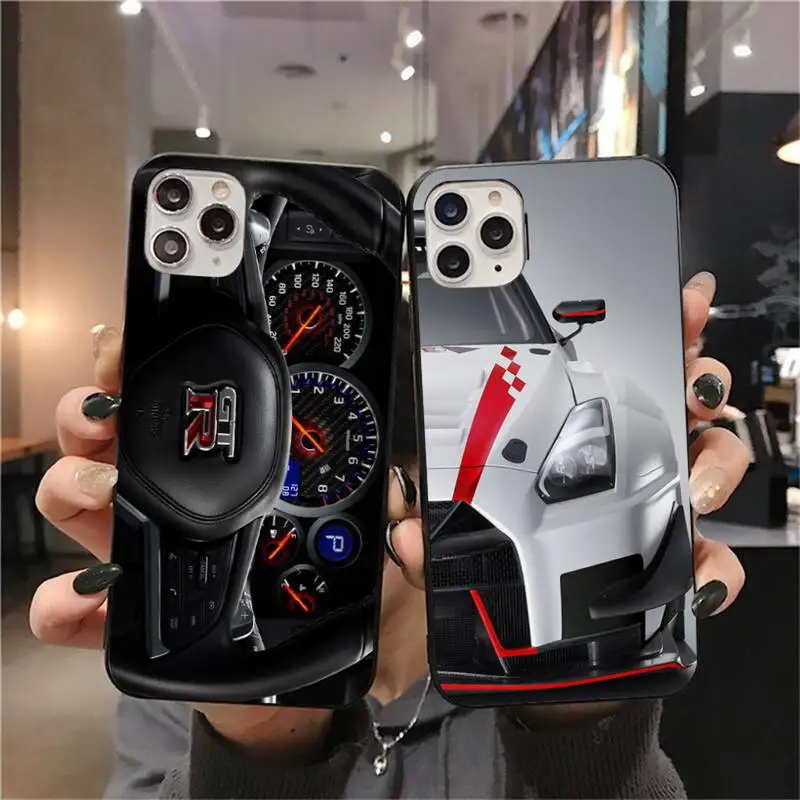 Japanese sports car GTR Custom Soft Phone Case for iphone 12 pro max 11 XS MAX 8 7 6 6S Plus X 5S SE 2020 XR case | Мобильные