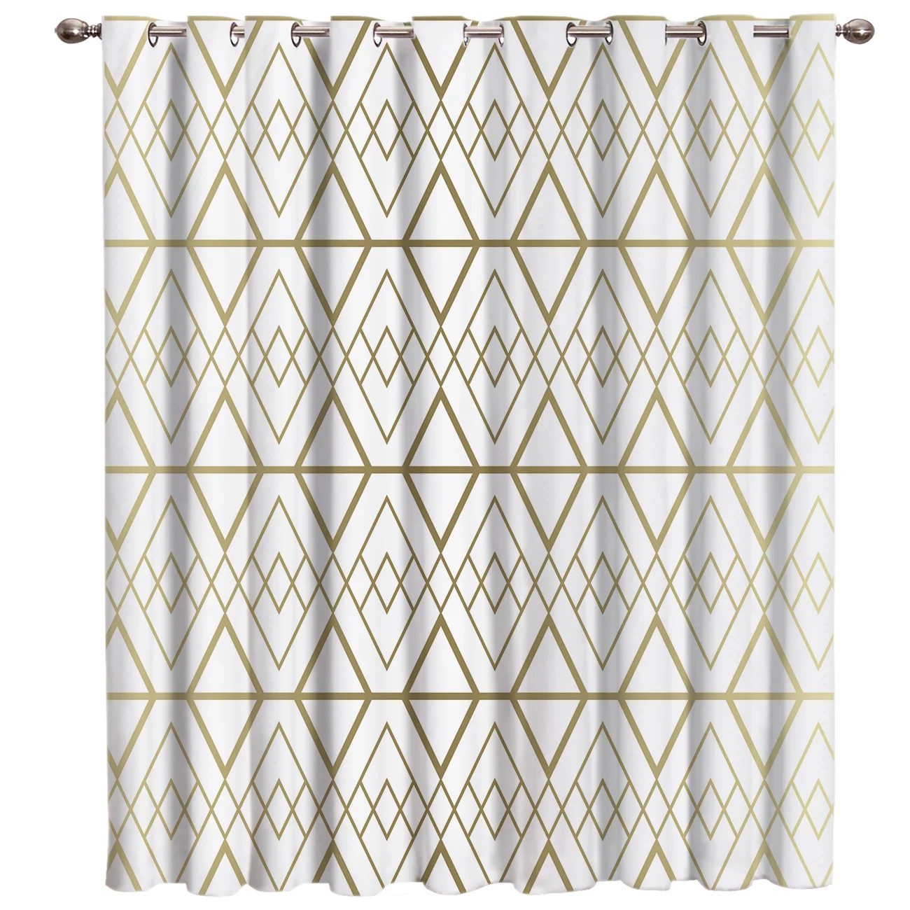 

Modern Geometry Window Treatments Curtains Valance Curtain Lights Outdoor Bedroom Indoor Drapes Swag Kids Window Treatment